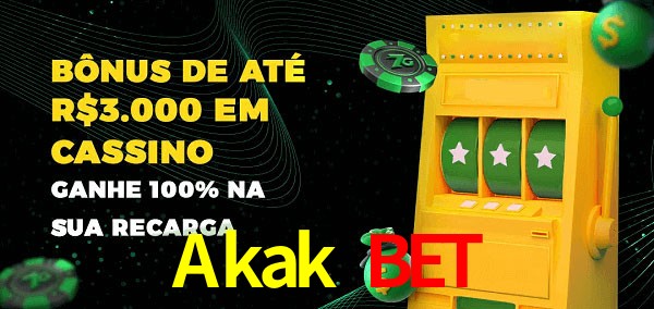 Akak Bet melhor bônus de depósito